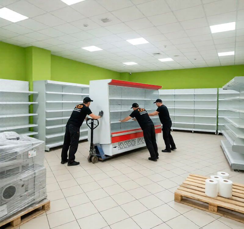 Переезд магазина в Краснокаменске